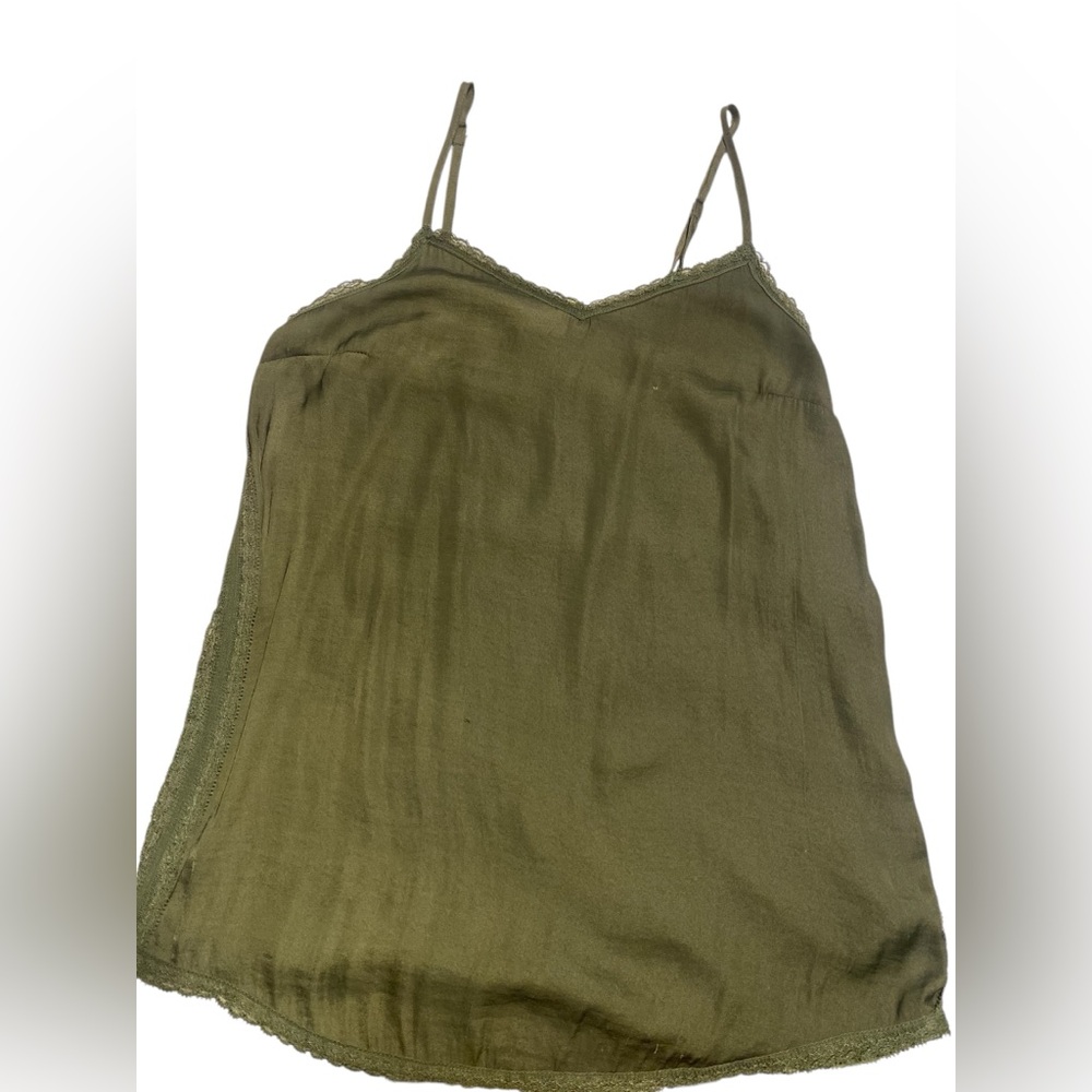 Who What Wear Olive Green Women's Tank